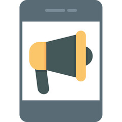 Mobile Advertising Icon
