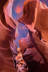 Canyon antelope arizona near grand canyon - travel and background concept