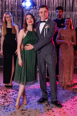 Beautiful couple on prom night © Pixel-Shot