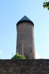 Burg Nohfelden im Saarland.