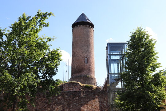 Burg Nohfelden im Saarland.