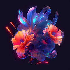 abstract flower background