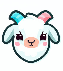 cute cartoon sheep