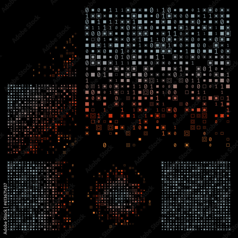 Aufkleber technology background. soft red color theme backgrounds. gradient geometric patterns. astonishing ve