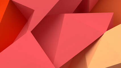 Abstract modern wallpaper with polygonal shapes and pastel colors