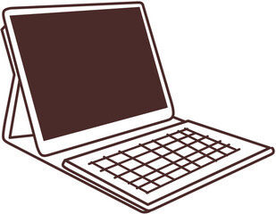 laptop illustration