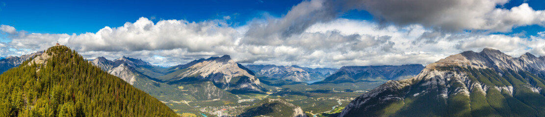 Bow Valley in Banff national park