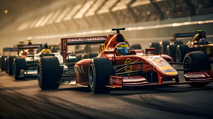 Formula 1 Symphony: Cars Creating an Unforgettable Racing Experience