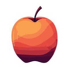 Juicy apple, a symbol of healthy eating