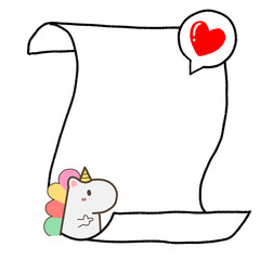 cat with heart