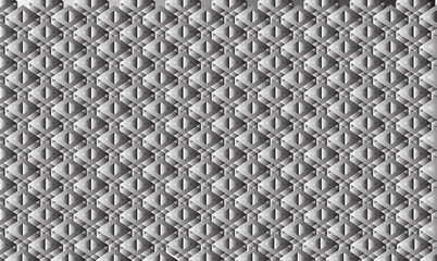Silver background with lattice square shape