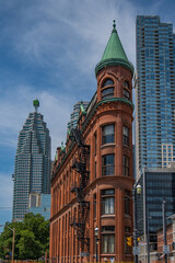 Flatiron Building in Downtown Toronto