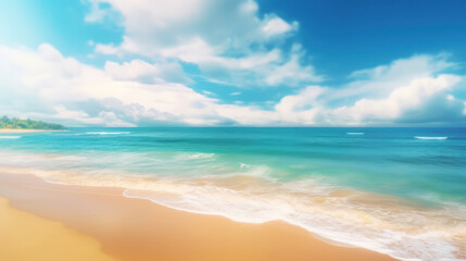 Fototapeta premium Tropical summer beach