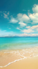 Tropical summer beach