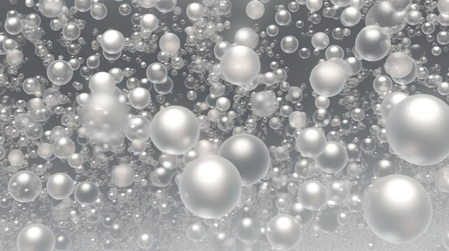 water drops on glass surface. Generative Ai. © PETR BABKIN