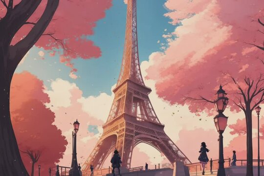 eiffel tower city