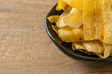 Banana Chips - fried or baked sliced banana