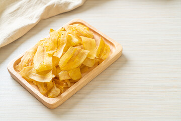 Banana Chips - fried or baked sliced banana
