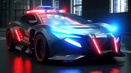 Future Police Car Concept