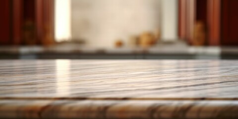 Obraz na płótnie Canvas empty marmer , marble texture table kitchen blurred