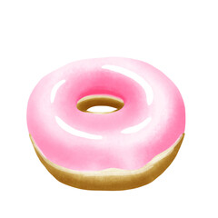 pink donut