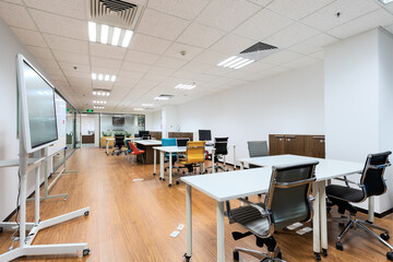 The concept of the office, meeting room, model of the co-working space