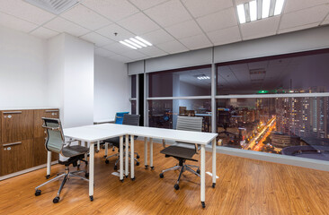 The concept of the office, meeting room, model of the co-working space