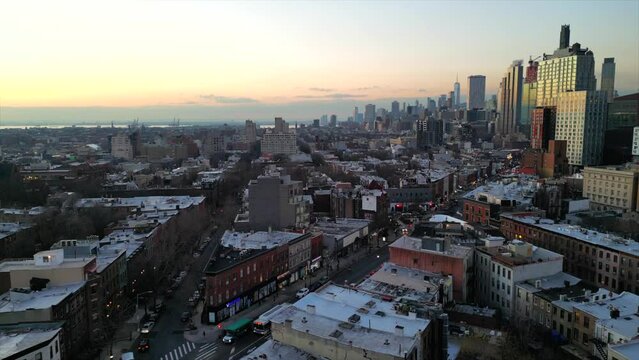 Scenic View of Flatbush Avenue During Twighlight - Pt. 3