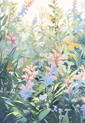 floral pattern