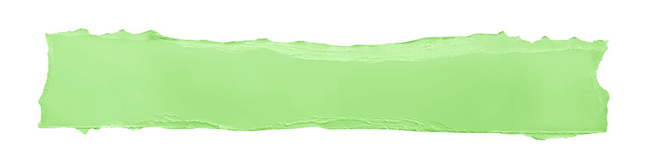 pale green paper ripped texture message torn Isolated for photo effect on white background