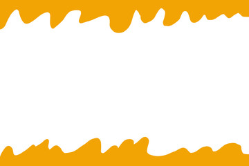 frame of orange and yellow