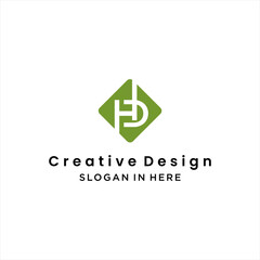 Creative Professional Trendy Letter HD Logo design 