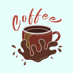 Brewed Bliss: Enchanting Coffee Vector Masterpieces.