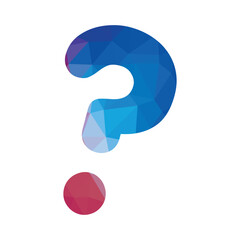 Question mark icon. Flat vector-related icon