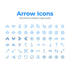 High quality perfect pixel and editable icon set for UI. Set of vector icons isolated on white background.