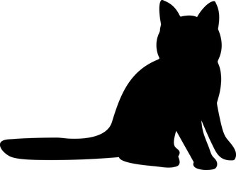 black cat silhouette