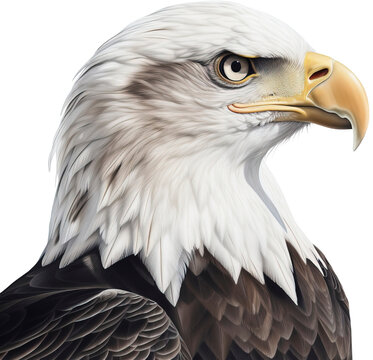 Eagle watercolor painting png