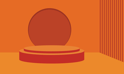 3d realistic geometric platform vector background, cosmetic product promotion background, product presentation, product promotion, background for product display