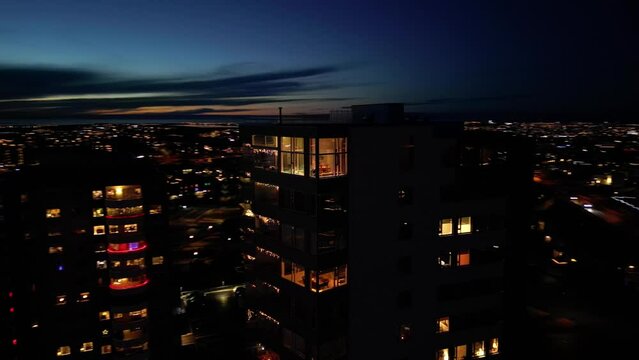Buldings in Reykjav&iacute;k City Iceland