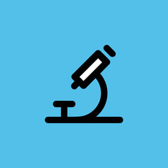 Icon of microphone in flat style 