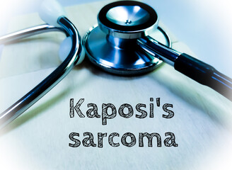 Kaposi's sarcoma, a type of cancer that forms in the lining of blood and lymph vessels. Medical...