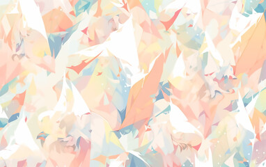 Abstract summer watercolor background. Soft colors. Generative AI technology.