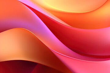 Abstract gradient orange and pink background