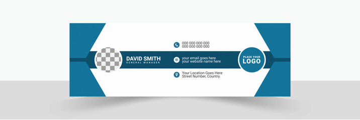 Simple Professional Email Signature Design.