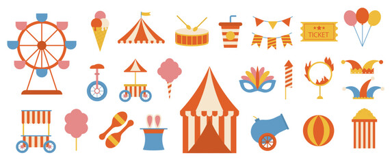 Playful Carnival and Fair Element 2
