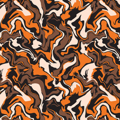 Colorful abstract  tribal marble pattern for textile print