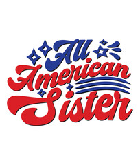 Naklejka premium 4th July Vector, Elements and Craft Design.