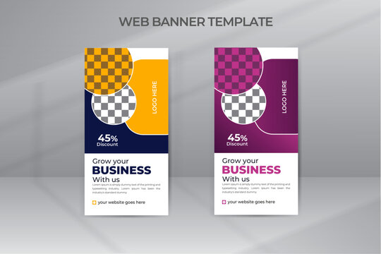 Google Ads Banner Design Template For Web Banners