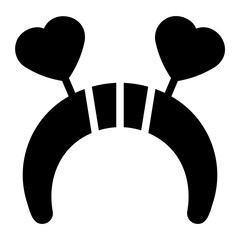 headband Solid icon