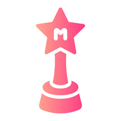 trophy Gradient icon